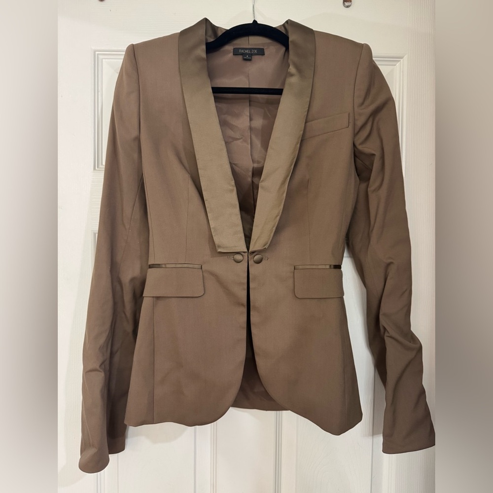 Rachel Zoe blazer with shoulder padding size 4